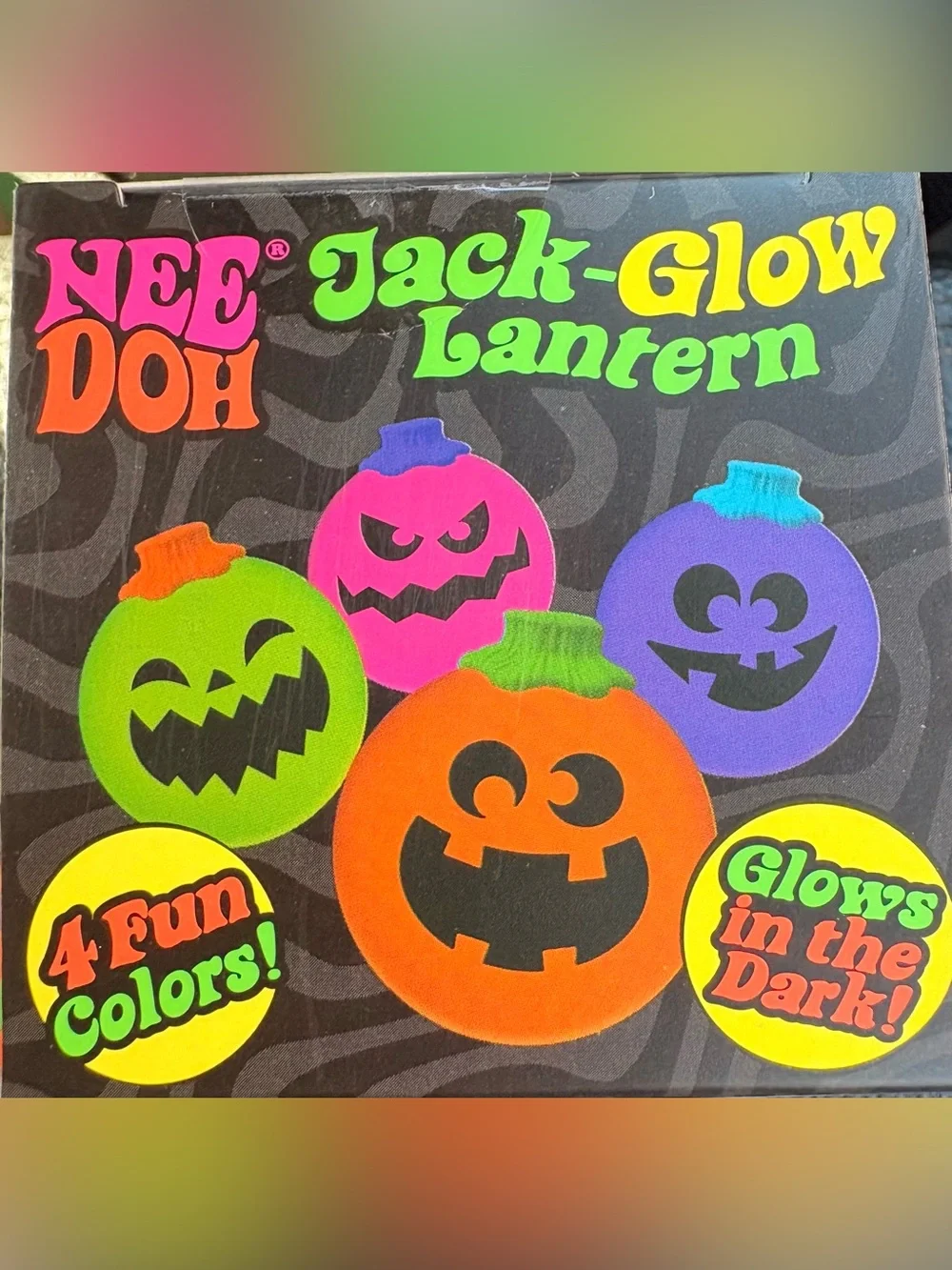 NeeDoh Jack-Glow Lantern - Green Schylling